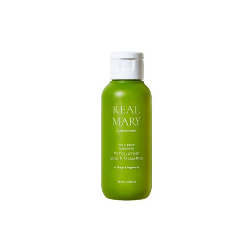 Rated Green Real Mary Cold Brewed Rosemary Exfoliating Scalp Shampoo 100ml Глибокоочищаючий відлущуючий шампунь Rated Green Real Mary Cold Brewed Rosemary Exfoliating Scalp Shampoo 100ml Глибокоочищаючий відлущуючий шампунь