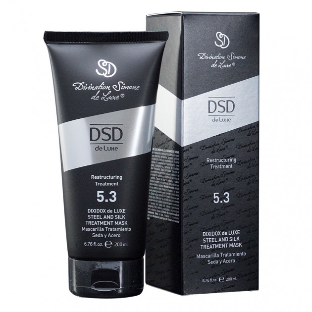 DSD de Luxe 5.3 Dixidox Steeland Silk Treatment Mask 200ml Відновлююча маска Сталь та шовк