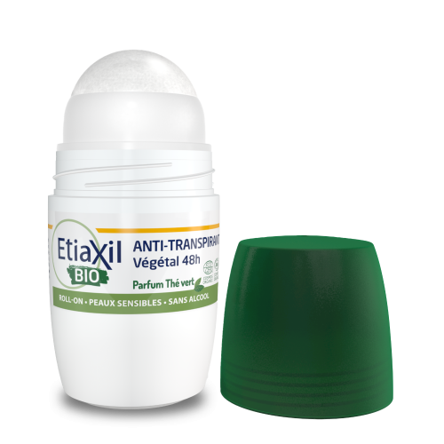 Etiaxil Anti-Perspirant Vegetal Protection 48H Roll-On Green Tea 50 мл Антиперспірант органічний з ароматом зеленого чаю для пахв