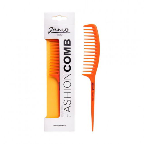 Janeke Гребінь з ручкою 82826PFL Кораловий Janeke Гребінь з ручкою 82826PFL Кораловий