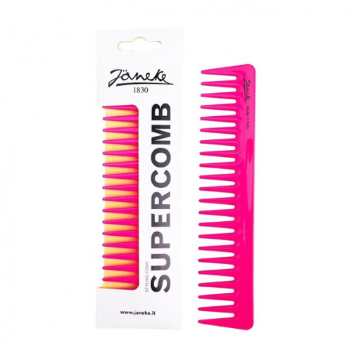 Janeke Гребінь широкий 82871FFL Рожевий Janeke Гребінь широкий 82871FFL Рожевий