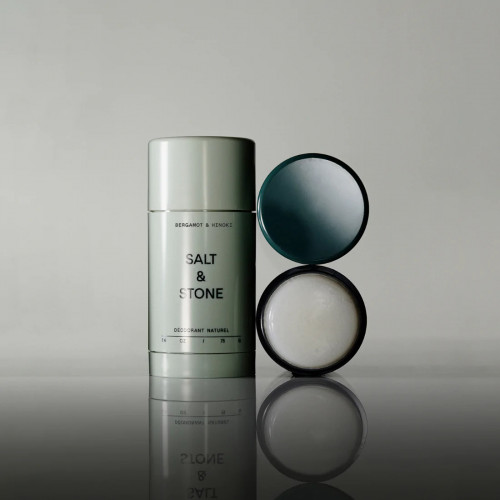 SALT&STONE Natural Deodorant Bergamot & Hinoki 75g Натуральний дезодорант з ароматом бергамоту та хінокі