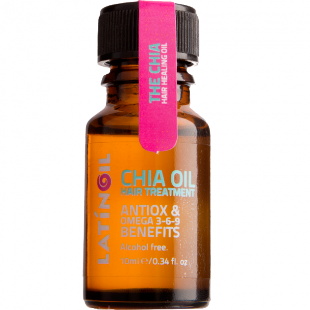 Latinoil Chia Oil Hair Treatment 12ml Відновлююча олія для волосся з чіа