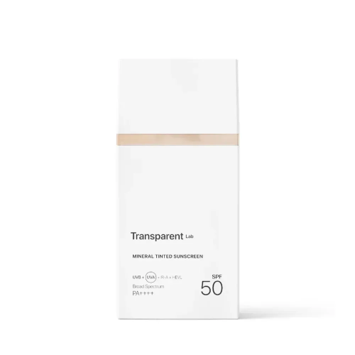 Transparent Lab Mineral Tinted Sunscreen Light SPF50+ 100ml Мінеральний сонцезахисний крем