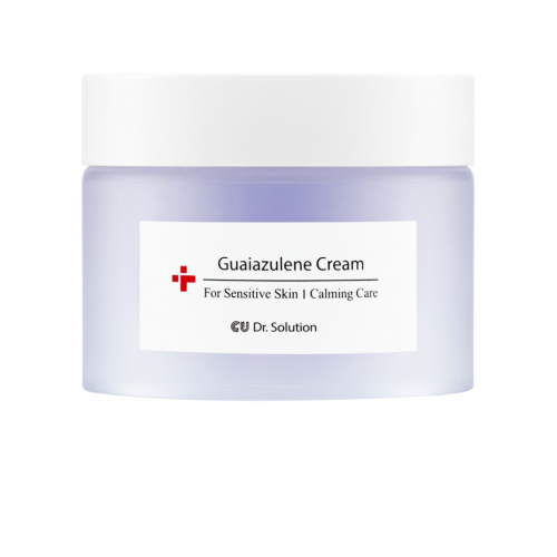 Cuskin Dr.Solution Guaiazulene Cream 50ml Інтенсивний заспокійливий крем з гвайазуленом, троксерутином та менадiоном