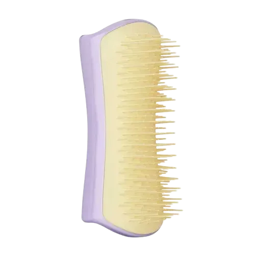 Щітка для розплутування шерсті собаки Pet Teezer Mini Detangling&Grooming Lilac/Yellow