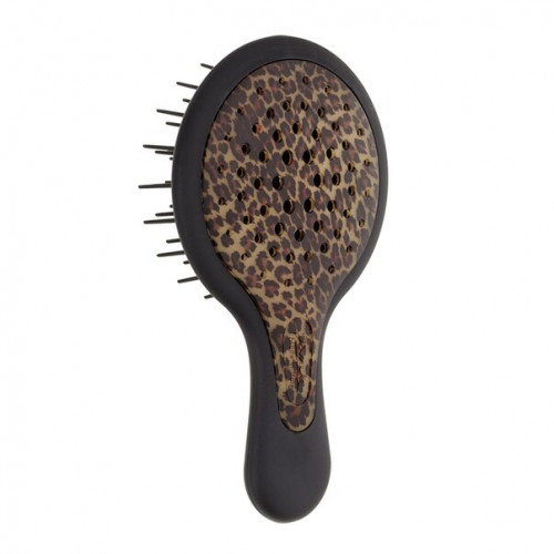 Janeke Mini Superbrush The Original 71SP220NER MAC Щітка-міні Чорна з леопардовим Janeke Mini Superbrush The Original 71SP220NER MAC Щітка-міні Чорна з леопардовим