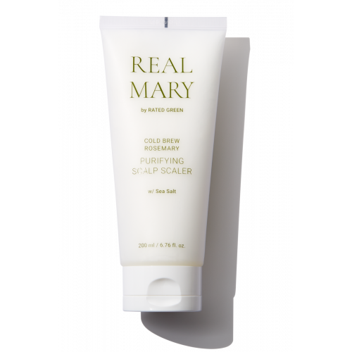 Rated Green Real Mary Cold Brewed Rosemary Purifyng Scalp Scaler 200ml Очищаюча маска з морською сіллю Rated Green Real Mary Cold Brewed Rosemary Purifyng Scalp Scaler 200ml Очищаюча маска з морською сіллю