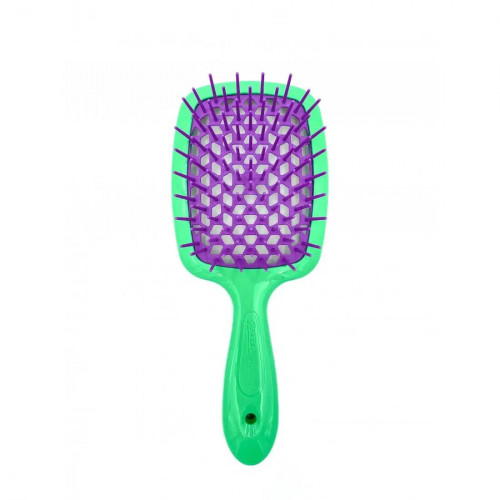 Щітка Janeke Superbrush The Original 86SP226VV Зелена/фіолетова