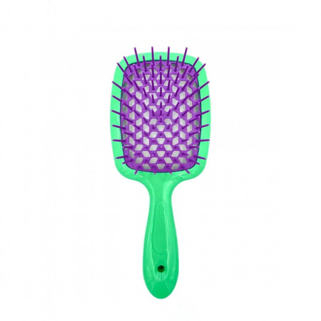 Щітка Janeke Superbrush The Original 86SP226VV Зелена/фіолетова