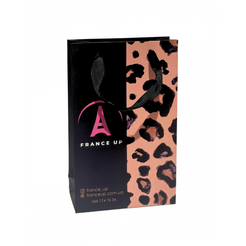 France Up Bag Пакет Чорний Брендований France Up Bag Пакет Чорний Брендований