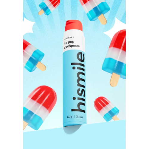 Hismile Ice Pop Toothpaste 60g Зубна паста зі смаком фруктового морозива