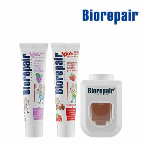 BIOREPAIR SET (TOOTHPASTE/2*50ML + DISPENSER) Набір Зубна паста 