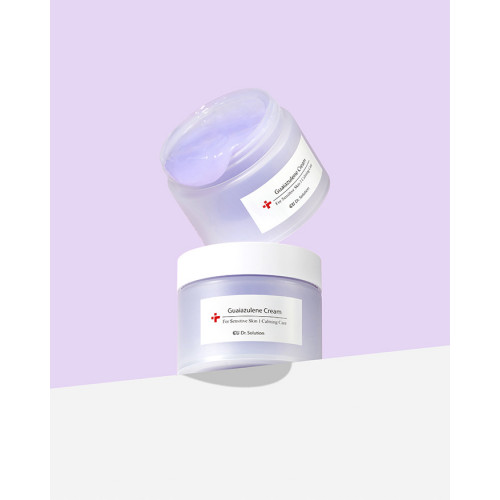 Cuskin Dr.Solution Guaiazulene Cream 50ml Інтенсивний заспокійливий крем з гвайазуленом, троксерутином та менадiоном