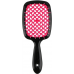 Janeke Small Superbrush The Original 72SP234RSA  Щітка мала Малинова з Чорним
