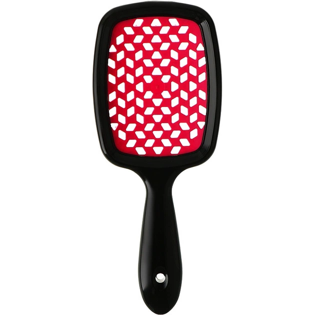 Janeke Small Superbrush The Original 72SP234RSA  Щітка мала Малинова з Чорним