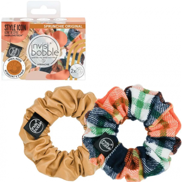 Резинка-браслет для волосся invisibobble SPRUNCHIE Fall in Love It's Sweater Time