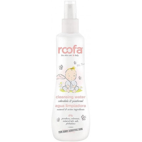 Roofa Baby Cleansing water (Natural) 200ml Натуральна вода, що очищує
