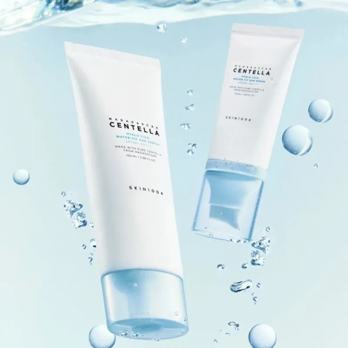 Skin 1004 Madagascar Centella Hyalu-Cica Water-Fit Sun Serum 15ml МІНІАТЮРА Сонцезахисна сироватка