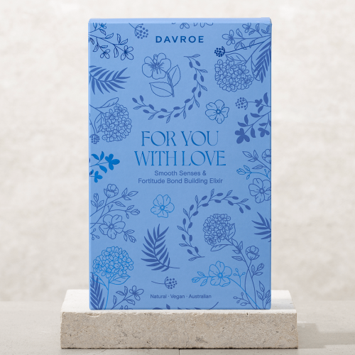 Davroe For You with love Smooth Senses & Fortitude Bond Building Набір Повнорозмірних засобів для розгладження пухнастого та курчавого волосся