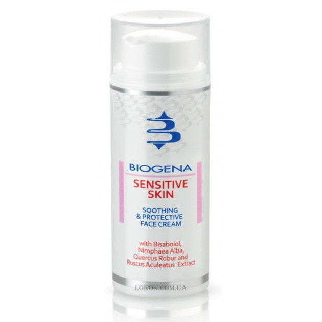 Biogena Sensitive Skin Soothing & Protective Face Cream 50ml Заспокійливий крем для гіперчутливої шкіри