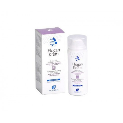 Biogena Flogan Krem Hydrating and Soothing Facial Cream 50ml Заспокійливий крем для гіперактивної шкіри