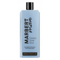 Marbert Man Classic Steel Blue Shower Gel & Shampoo 400ml Шампунь та гель для душу