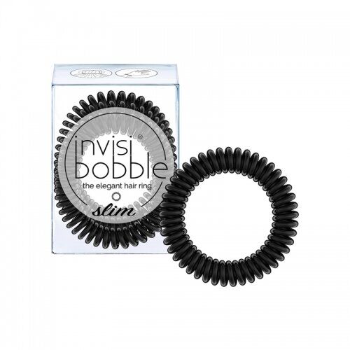 Резинка-браслет для волосся invisibobble SLIM True Black Резинка-браслет для волосся invisibobble SLIM True Black