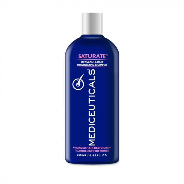 Mediceuticals Saturate Shampoo 250ml Шампунь для жінок проти випадіння волосся (для сухої шкіри голови/волосся)