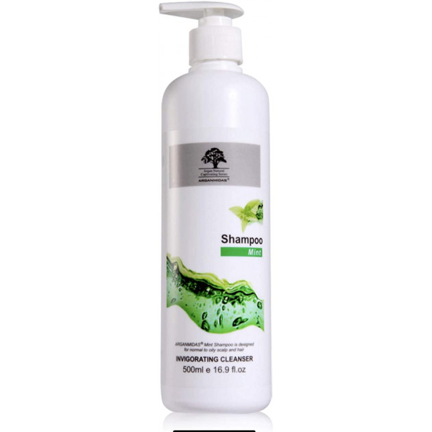 Arganmidas Mint Shampoo 500 ml М'ятний шампунь для волосся