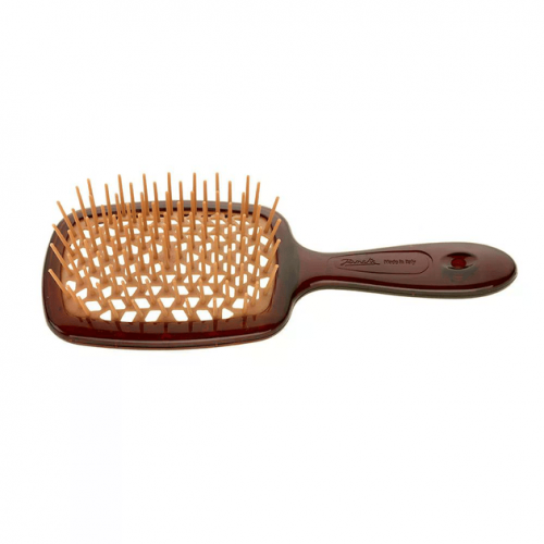 Щітка Janeke Superbrush The Original SP226CON Коричнева з бежевим