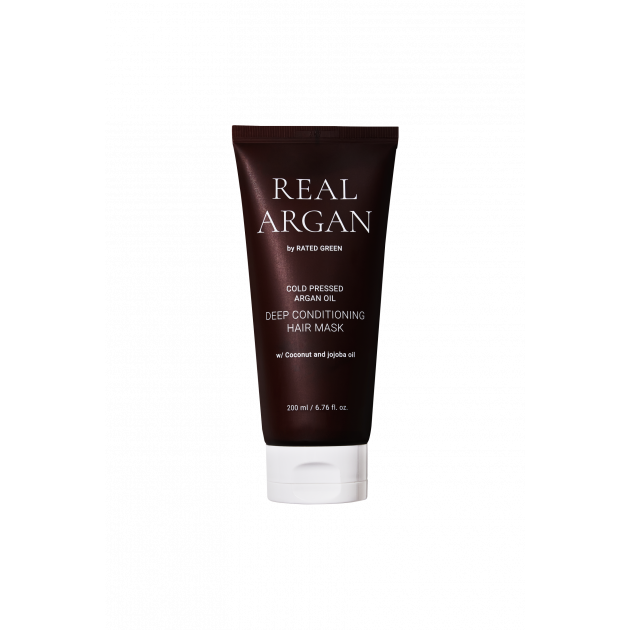 Rated Green Real Argan Deep Conditioning Hair Mask 200ml Глибоко кондиціонуюча маска з аргановою олією