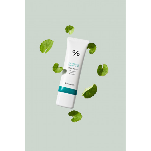 Dr.ceuracle Сica Regen Vegan Sun 50 ml Сонцезахисний веганський крем з центелою