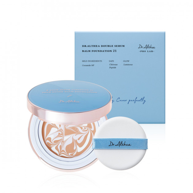 Dr. Althea Pro Lab Double Serum Balm Foundation 21 SPF50+ PA+++ 12g х 2 Кушон з запаскою