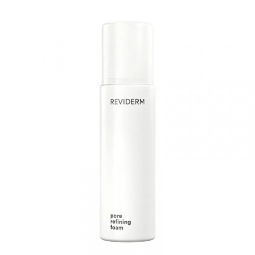 Reviderm Pore refining foam 200ml Ніжна очищуюча пінка для нормальної та жирної шкіри з ефектом біоміметичного м'якого пілінгу