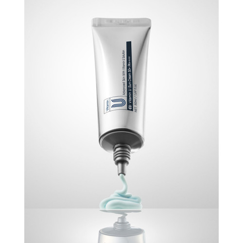 Cuskin Vitamin U Sun Cream SPF 50+ PA+++ 50 ml  Заспокійливий сонцезахисний  з вітаміном U та пептидами