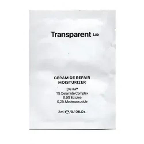 SAMPLE Transparent Lab Ceramide Repair Moisturizer Зразок зволожуючої відновлювальної крем-сироватки
