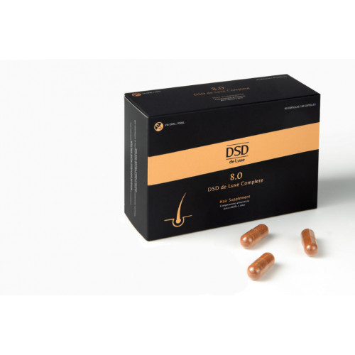 DSD de Luxe 8.0 Complete 60 капсул Вітамінно-мінеральний комплекс проти випадіння волосся