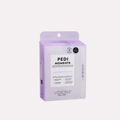 Voesh Pedi Moments Duo - Lavender Relieve Набір для педикюру 