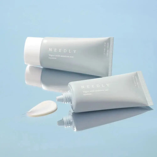Needly Vegan Mild Moisture Sun SPF 50+ PA++++ 10мл Зволожуючий сонцезахисний крем з рослинним скваланом