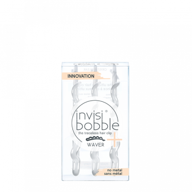 Заколка для волосся invisibobble WAVER PLUS Crystal Clear