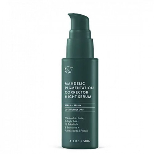Allies of Skin Mandelic Pigmentation Corrector Night Serum 30ml Нічна сироватка для обличчя