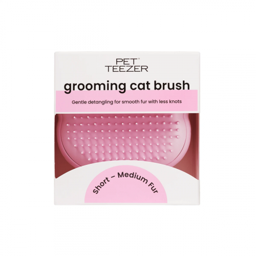Щітка для вичісування кота Pet Teezer Cat Grooming Millenial Pink