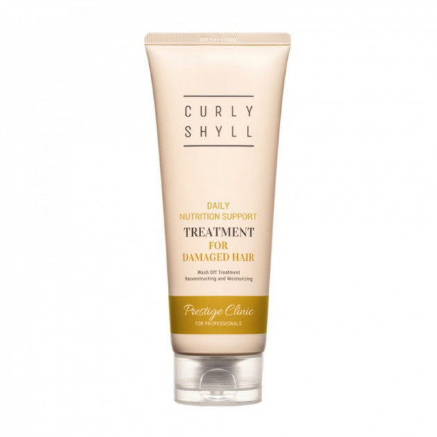 Curly Shyll Nutrition Support Daily Treatment for Damaged Hair 250ml Маска-кондиціонер для пошкодженого волосся для щоденного використання
