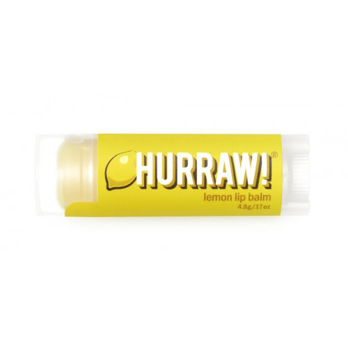 Hurraw! Lemon Lip Balm 4,8g Бальзам для губ