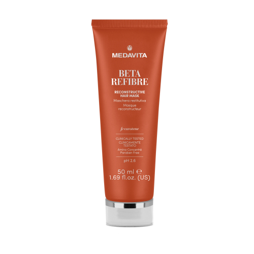 Medavita Beta Refibre Recondtructive Hair Mask 50ml Глибоковідновлювальна маска для реконструкції волосся