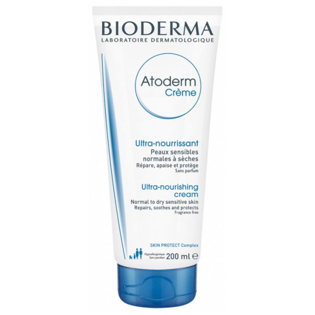 Bioderma Atoderm Creme Nourrissante 200 ml Крем для тіла для сухої та дуже сухої шкіри