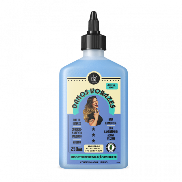 Lola Cosmetics Danos Vorazes Booster De Reparacao Imediata 250 мл Рідкий кондиціонер для відновлення волосся