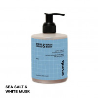 Crumb Sea salt & white musk 300ml Гель для душу зі скрабинками для рук та тіла