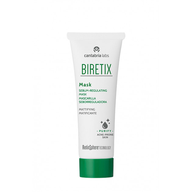 Cantabria Labs Biretix Mask 25ml Себорегулююча маска для шкіри з акне